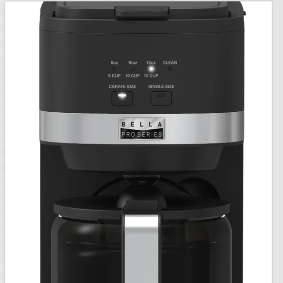 PRO SERIES COFFEE MAKER COMBO: 3-Single Serve Sizes (8-10-12 oz) & Up to 12 Cups - Picture 4 of 8